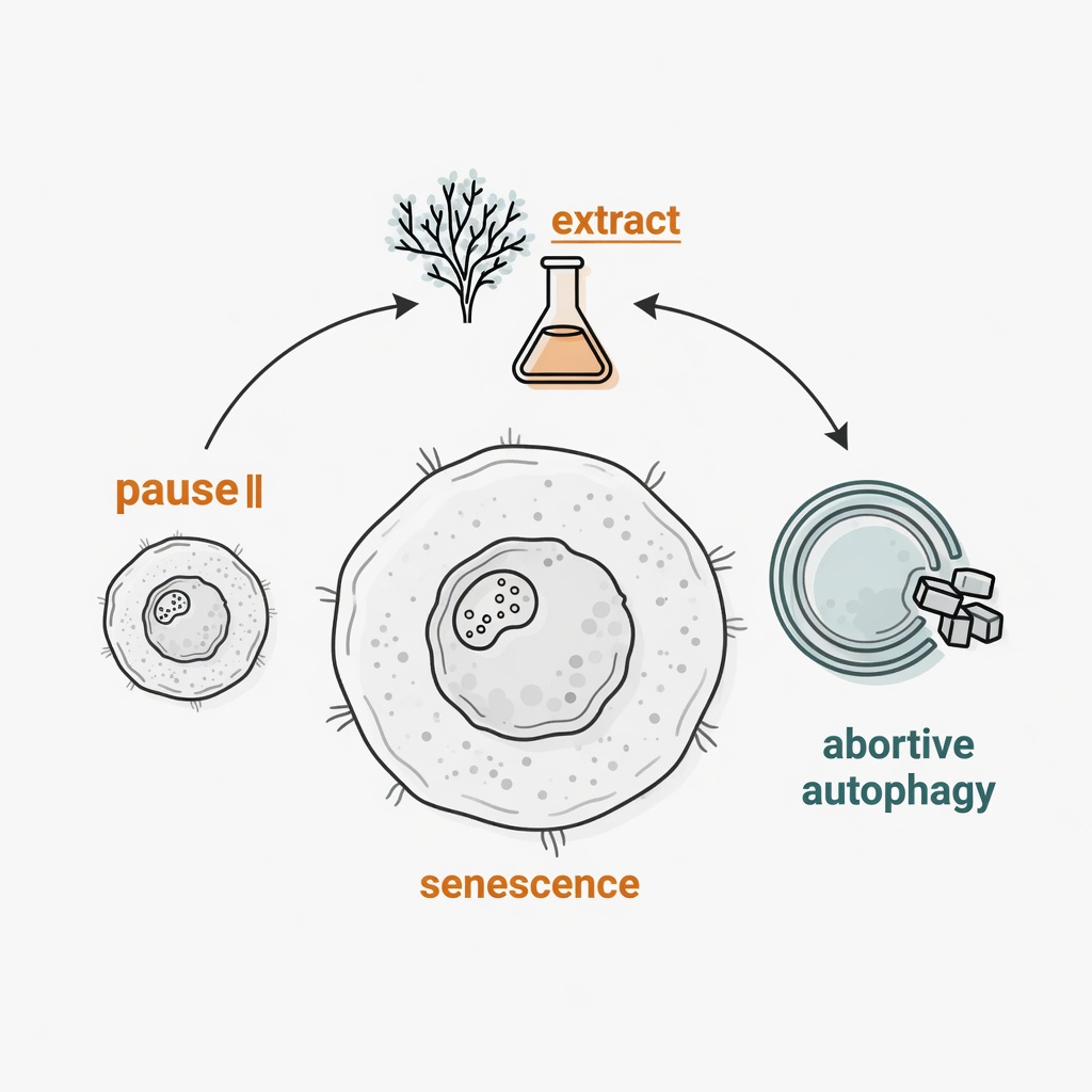 A Desert Shrub That Makes Breast Cancer Cells Grow Old and Jam Their Own Recycling