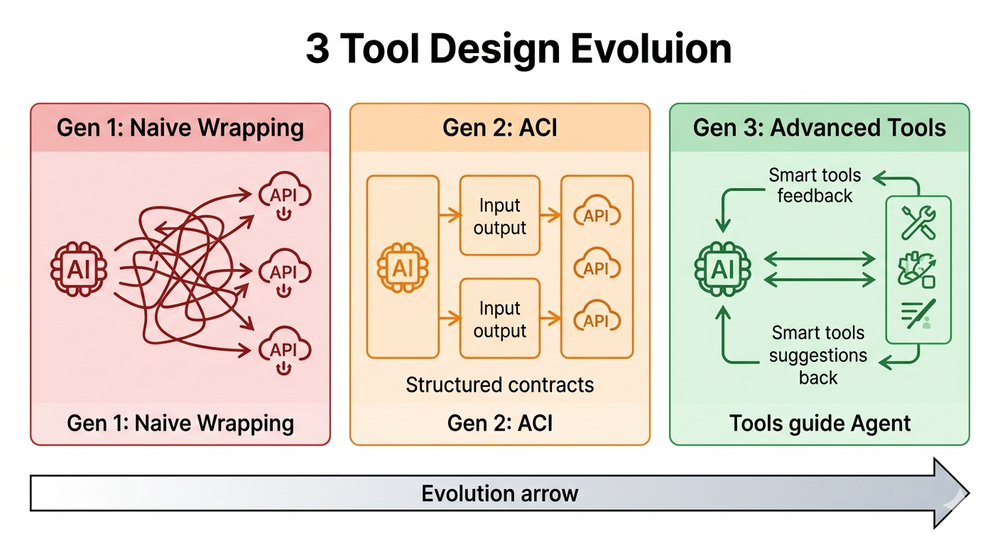 Three Generations of Tool Design