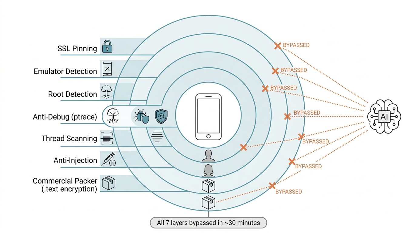 Banking app protection layers
