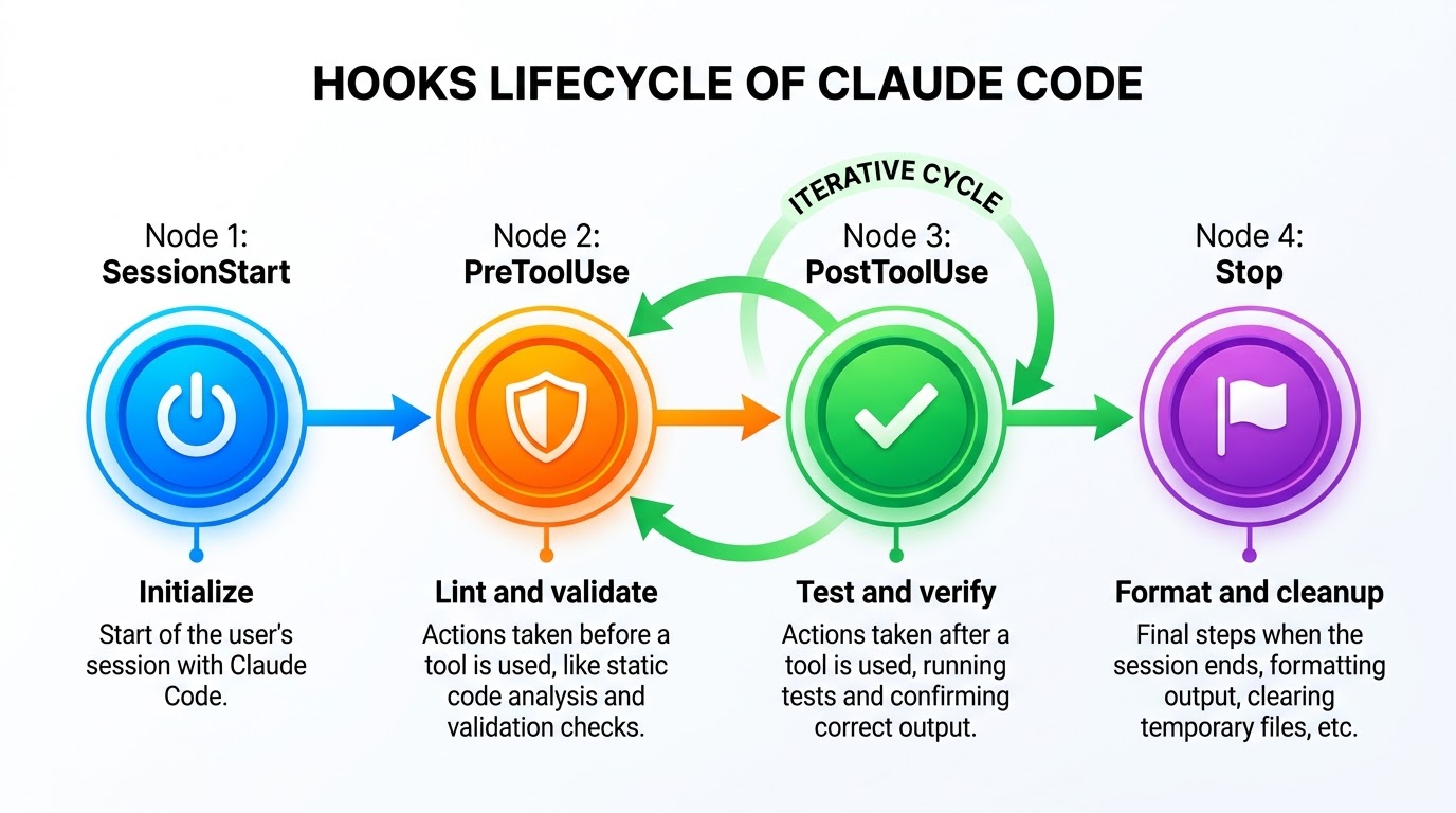 Hooks Automation Lifecycle