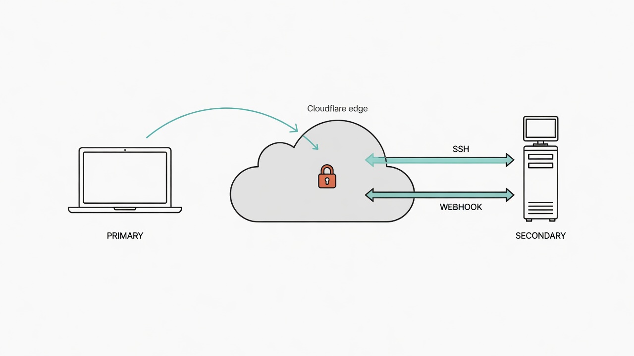 把第二台 Mac 變成 AI 分機：Cloudflare Tunnel + SSH Zero Trust 實作