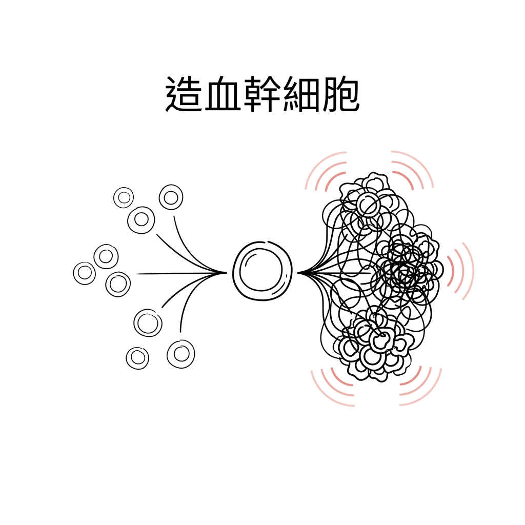 你的血液正在變老——造血幹細胞老化的連鎖效應