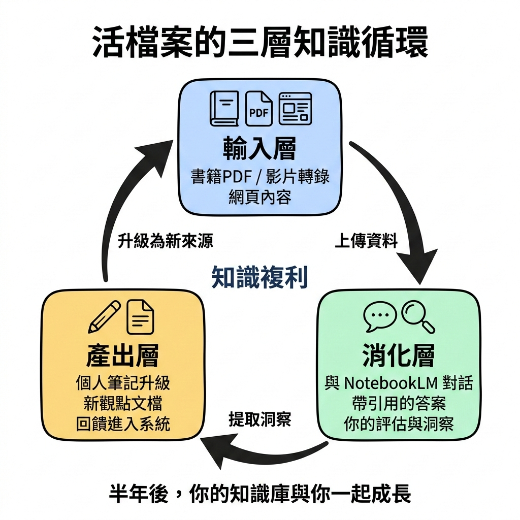 Living File Knowledge Loop