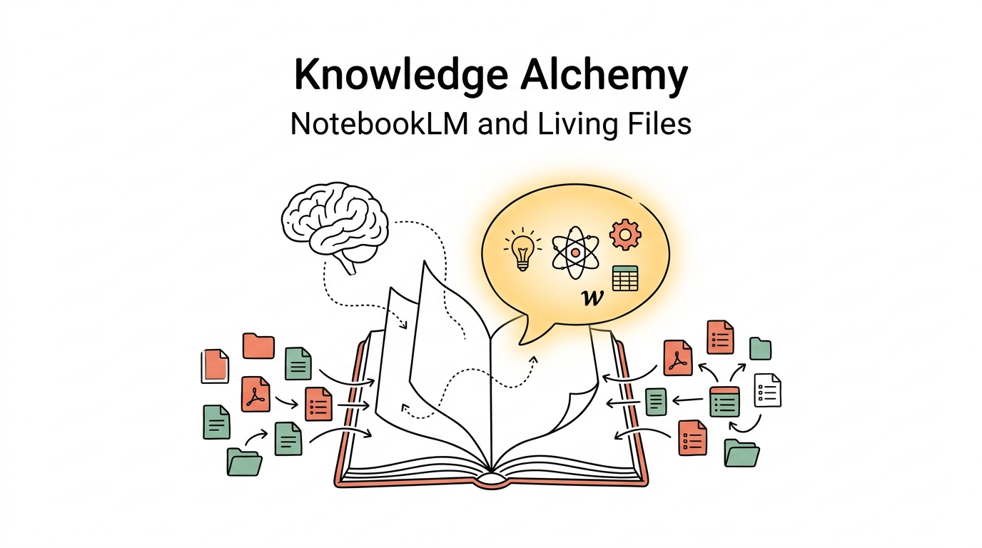 知識煉金術：NotebookLM 與「活檔案」的知識內化攻略