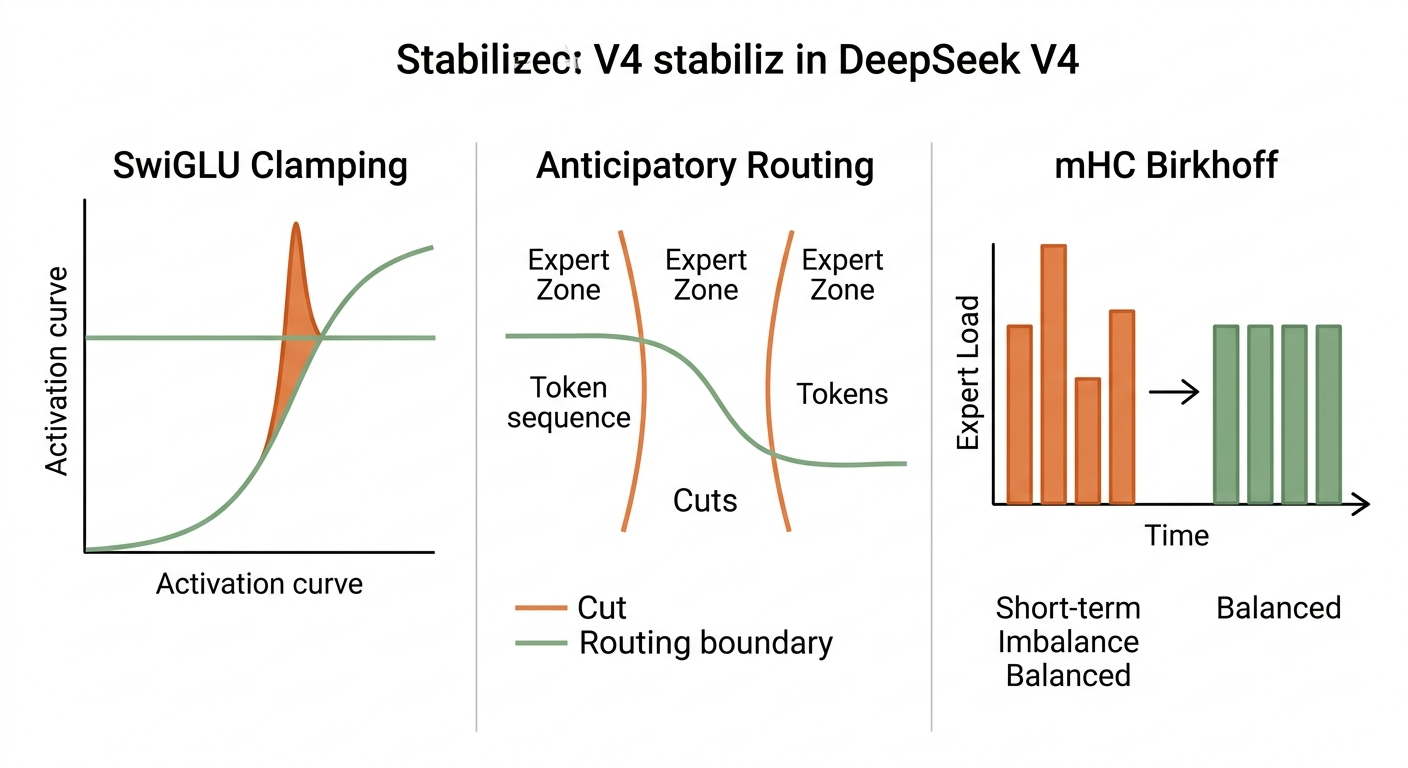 Three stabilization methods