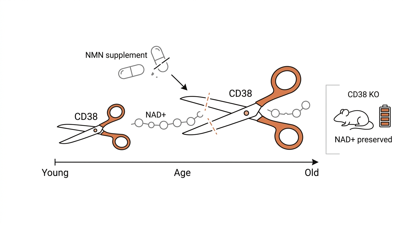 CD38 scissors schematic