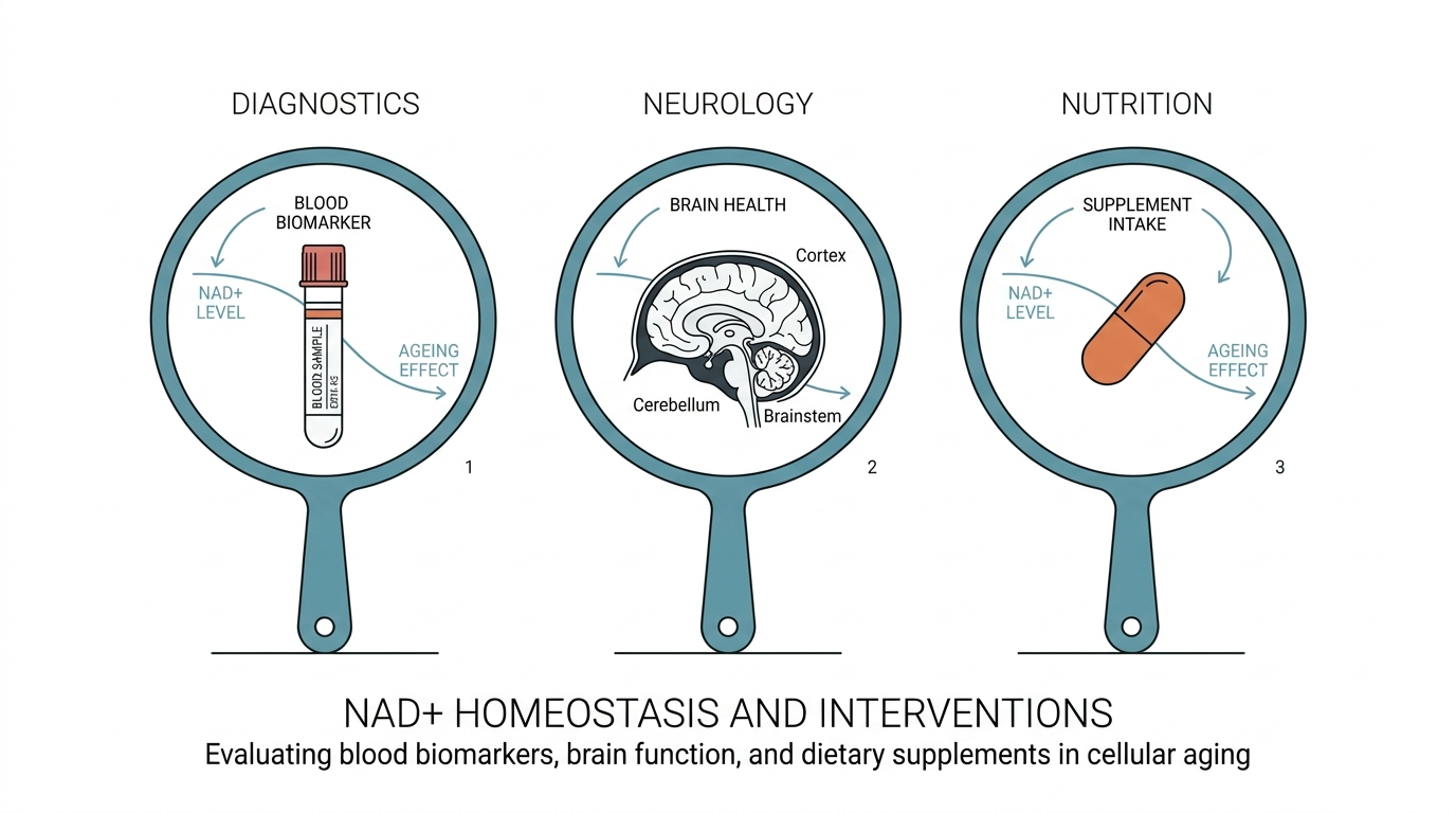 Blood, Brain Scan, and a Human Trial: NAD⁺ Decline Finally Shows Up in Real People