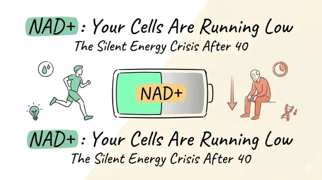 Your Cells Are Running Out of Battery — And It Started in Your 30s