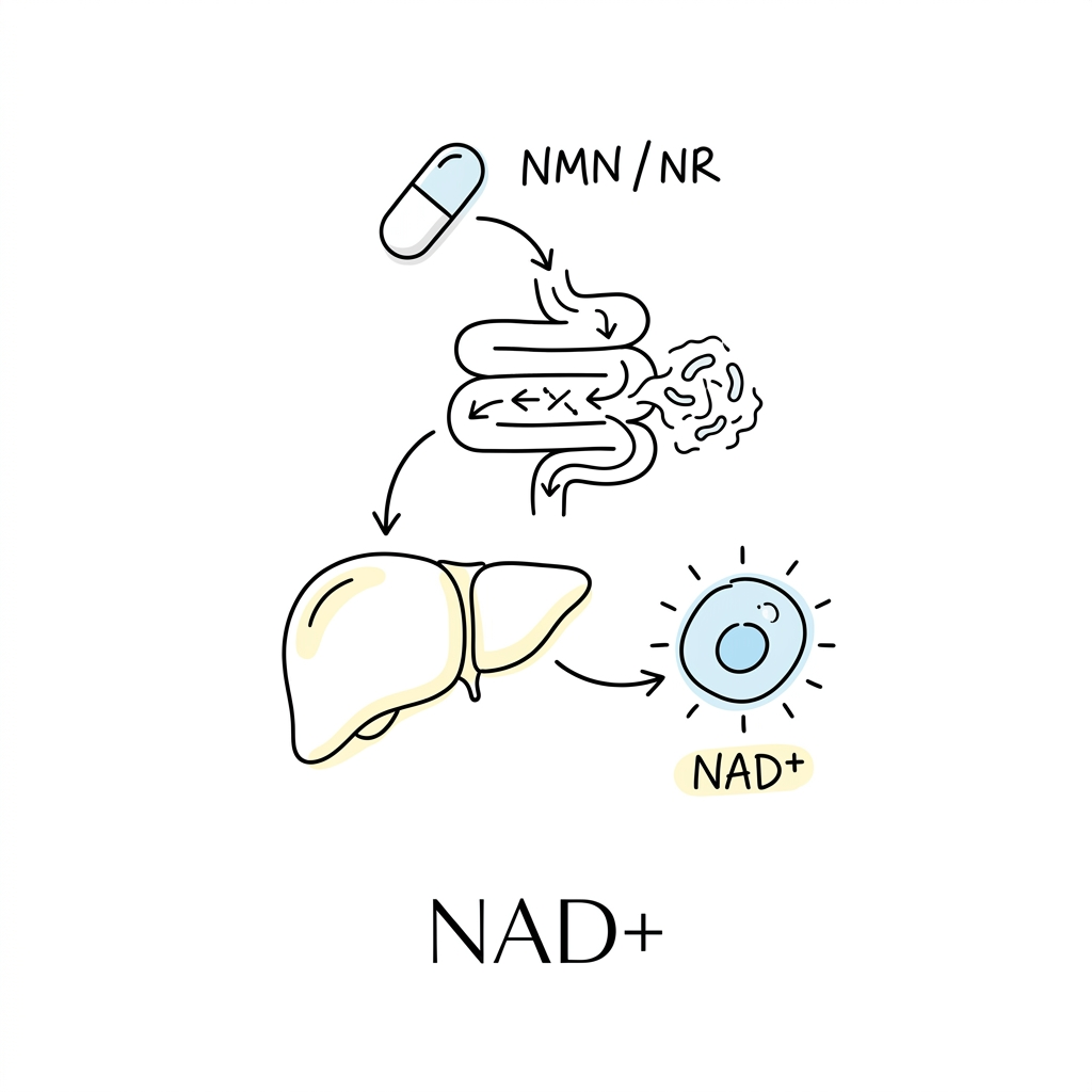 NAD+ 補充真相：吃 NMN 真能逆轉老化嗎？Science 與 Nature 的答案