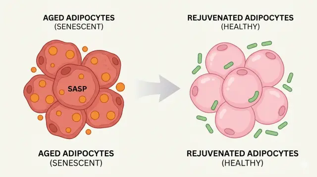 Your Fat Cells Are Aging — And a Probiotic Might Be Able to Turn Back the Clock