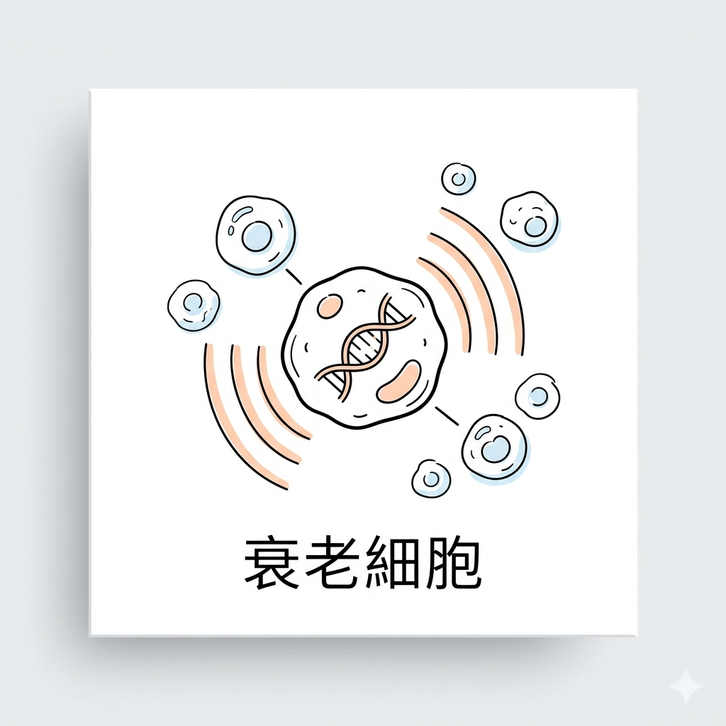 衰老細胞不是垃圾——它們是身體的暗黑指揮官
