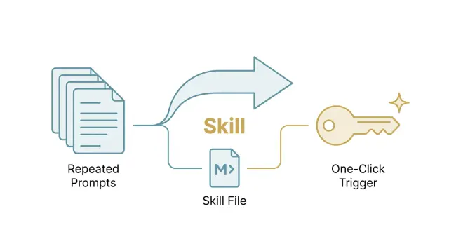 Skill 把重複變成一鍵：AI 時代的工作流封裝術