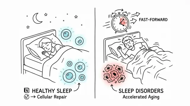 Bad Sleep Isn't Just Fatigue — Your Genes Are Aging Faster Than They Should