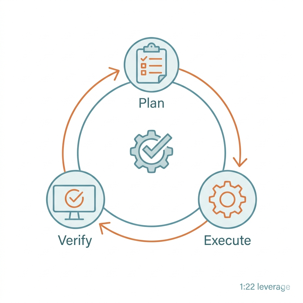 Vibe Coding 不是亂寫——Plan-Execute-Verify 才是 AI 寫程式的正確姿勢