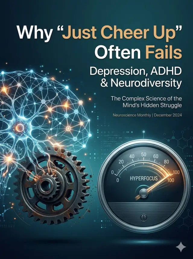 為什麼「想開一點」常常沒用？從憂鬱卡住、ADHD 極端專注，到創傷之後的重新命名